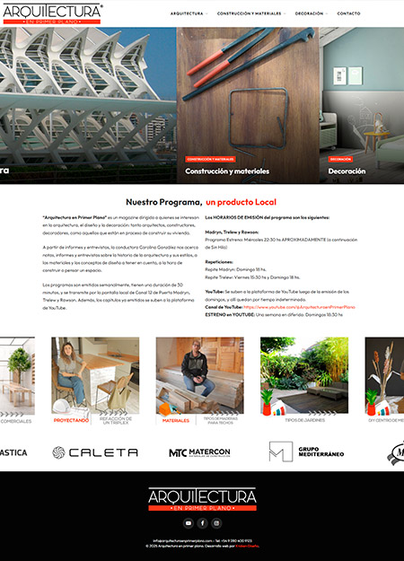 preview image of Arquitectura en Primer Plano's website