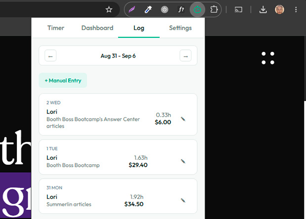 LiteTime Tracker Pro productivity analytics