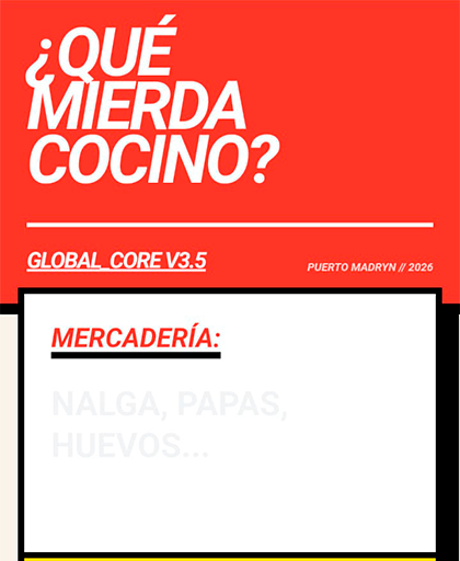 Qué mierda cocino AI recipe generator preview