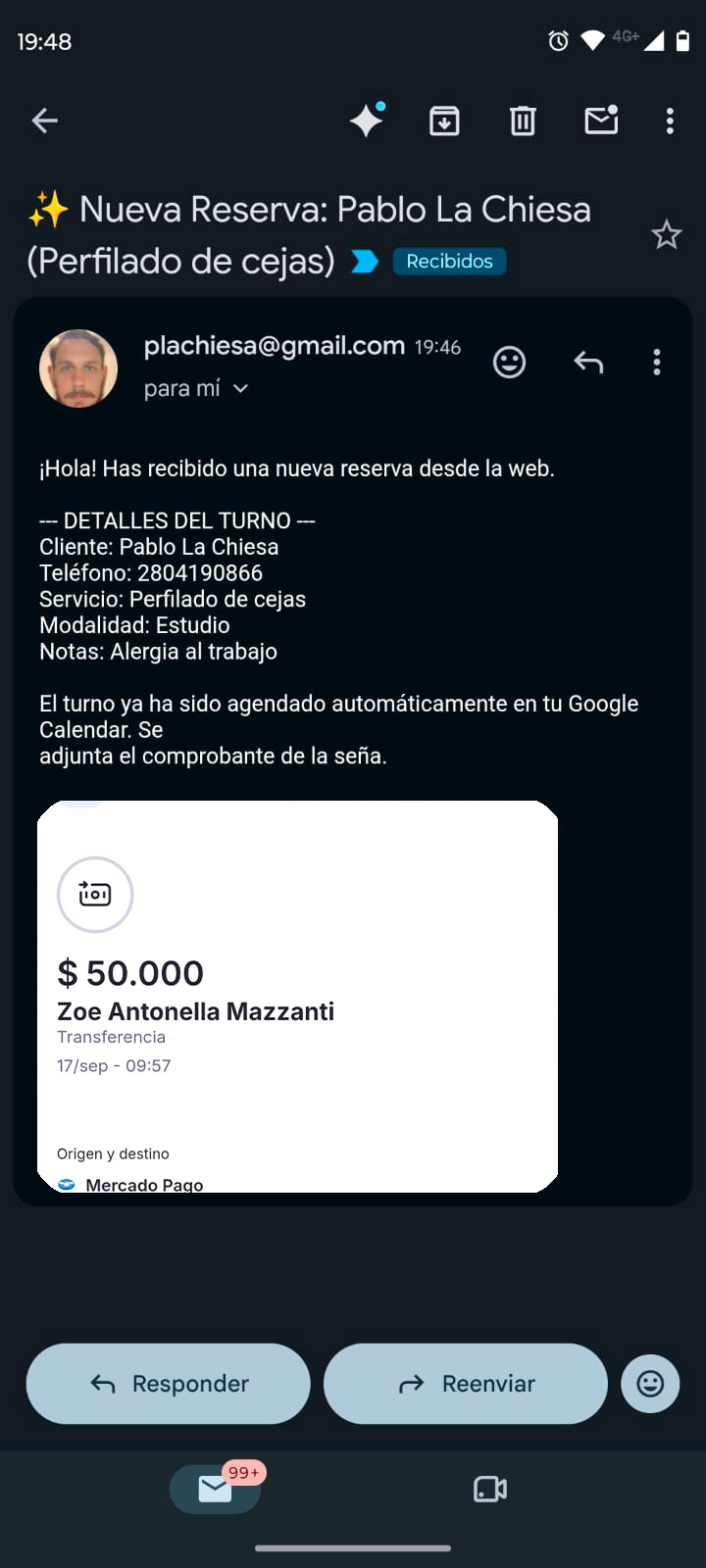 Deposit proof upload step